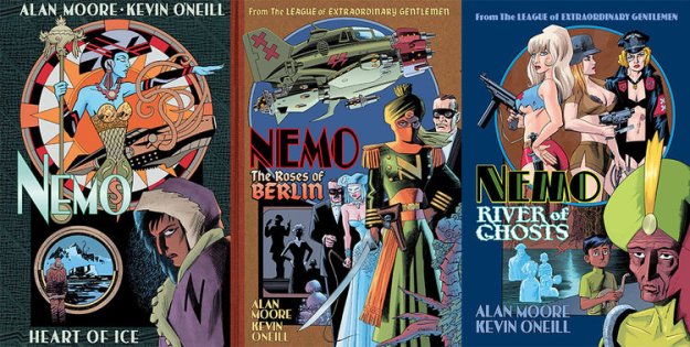 Nemo Trilogy: Heart of Ice; The Roses of Berlin; River of Ghosts by Alan Moore and Kevin O'Neill 